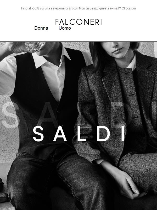 I saldi Falconeri iniziano ora