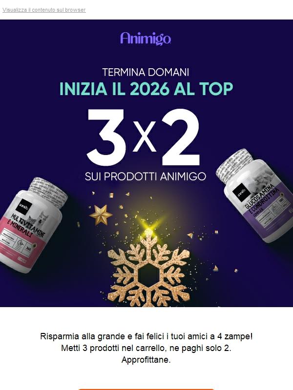 Ultime Ore, ⏰🎆 La Promo 3x2 Sta Per Finire!
