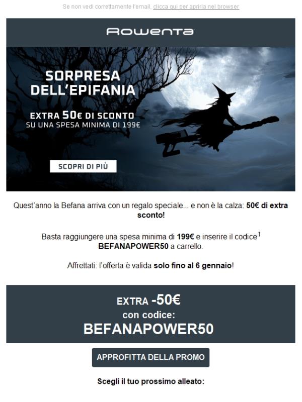 -50€ EXTRA nella calza! 🎁