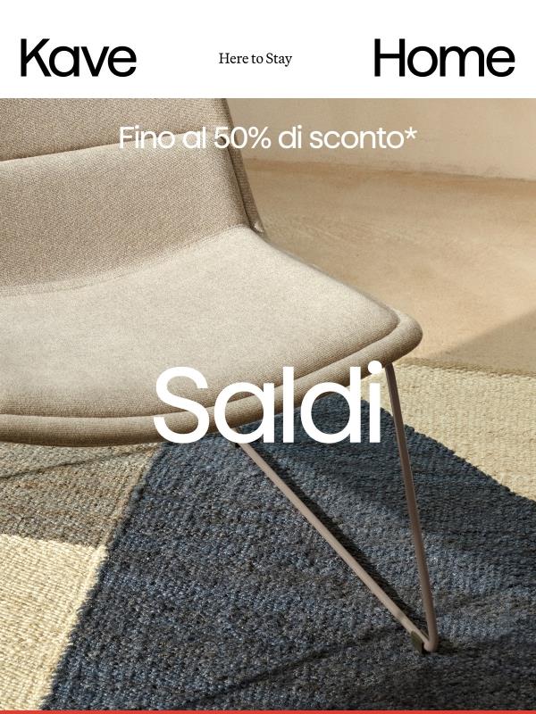 Iniziano i saldi | Fino al 50% di sconto*