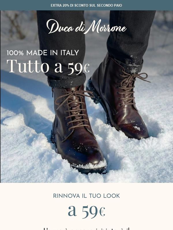 Rinnova il tuo look a 59€ e inizia l'anno con stile!