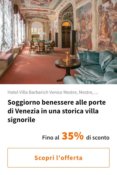 Soggiorno benessere alle porte di Venezia in una storica villa signorile