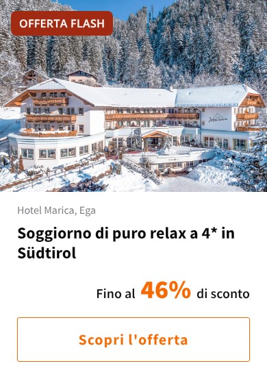 Soggiorno di puro relax a 4* in Südtirol