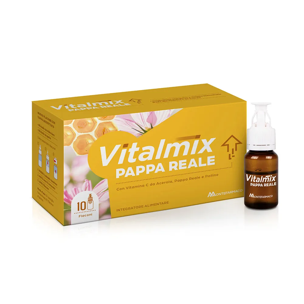 Vitalmix Pappa Reale Integratore Energetico 10 Flaconcini