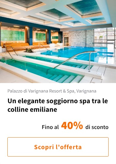 Un elegante soggiorno spa tra le colline emiliane