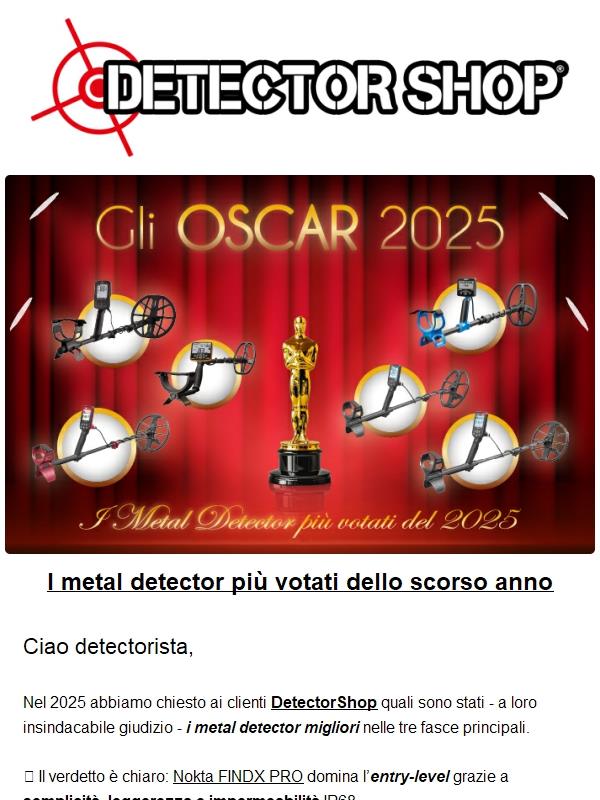 🏆 Gli oscar 2025: ecco i preferiti dei clienti