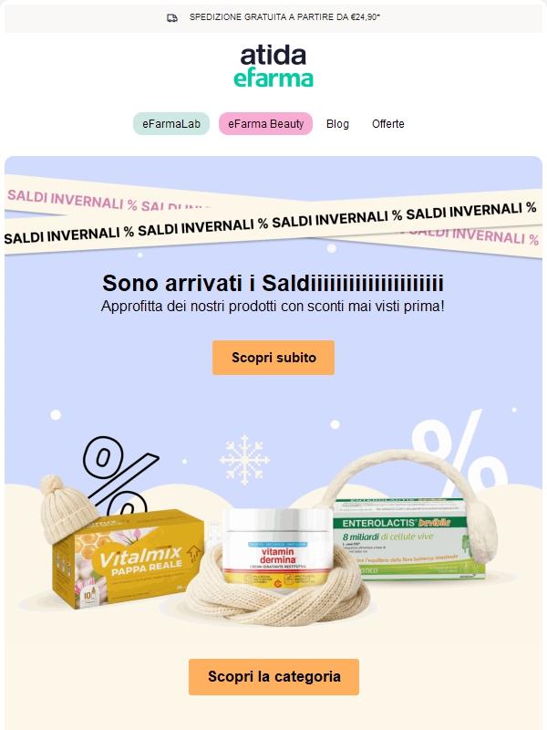 ❄️ I SALDI Invernali sono arrivati!