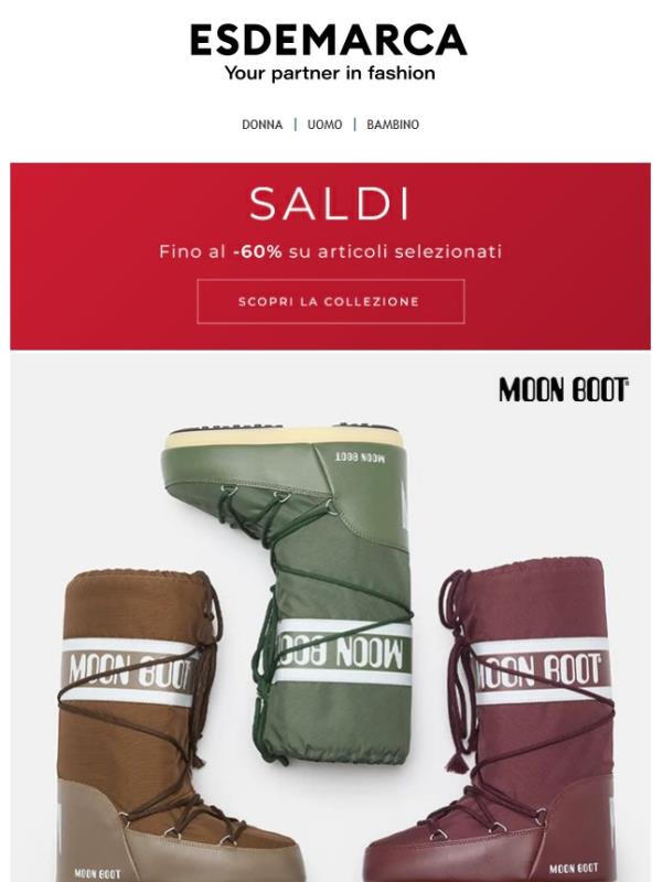 I più venduti ora nei Saldi