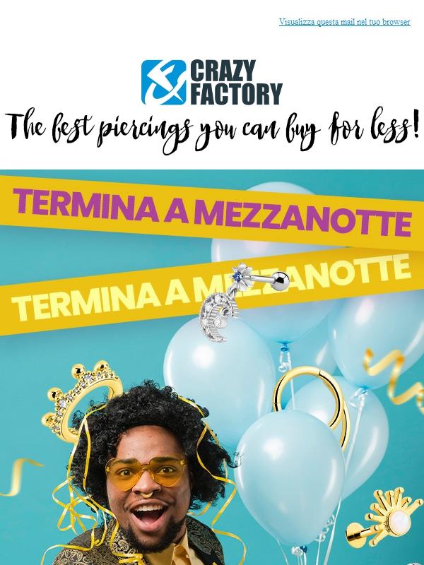 ⏰ Lo sconto del 25% sulle novità finisce stanotte, non hai più scuse,