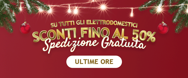 Sconti fino al 50% + spedizione gratuita