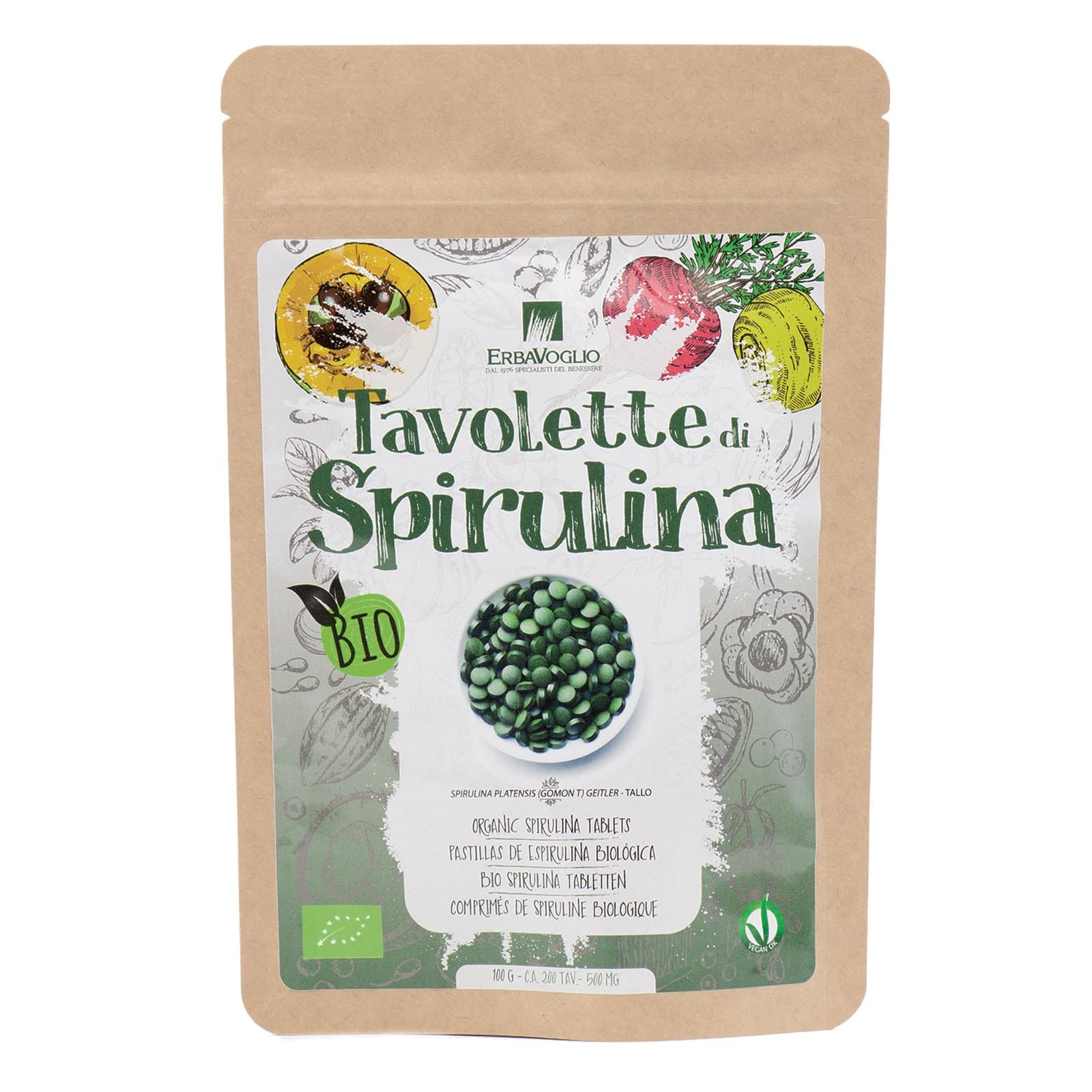 Image of Tavolette di Spirulina Bio