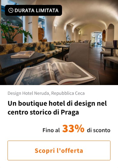 Un boutique hotel di design nel centro storico di Praga