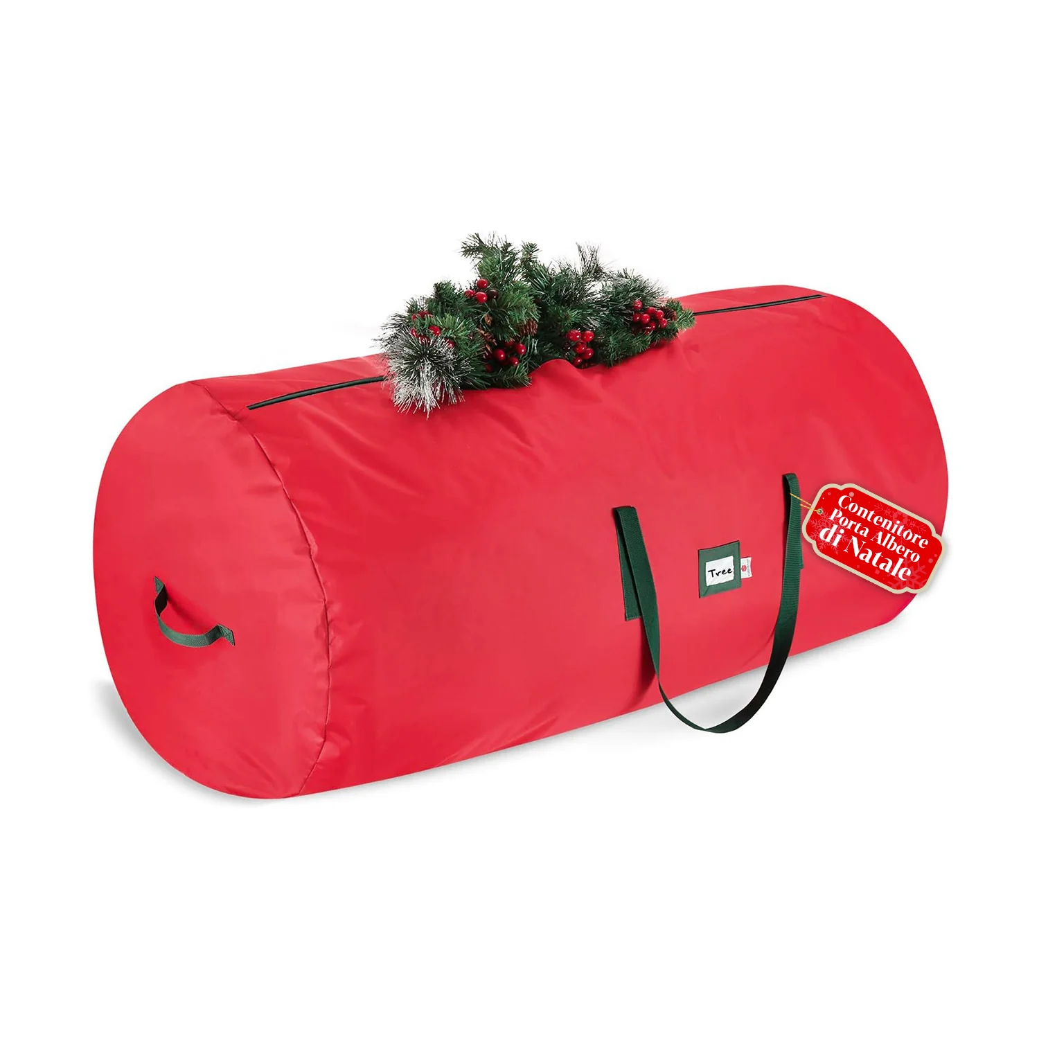 Image of Borsa Contenitore Impermeabile per Albero di Natale – Pieghevole con Manici e Zip