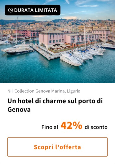 Un hotel di charme sul porto di Genova