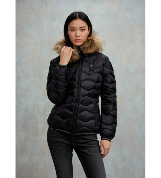 piumino-nero-aldie-con-finiture-in-pelliccia