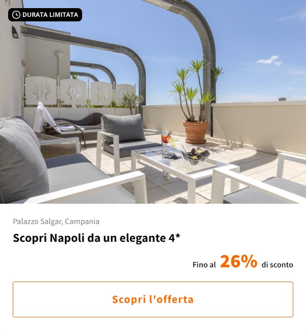 Scopri Napoli da un elegante 4*