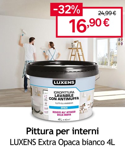 pittura interni luxens