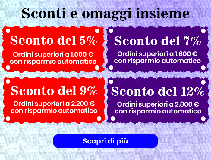 Sconti e omaggi insieme