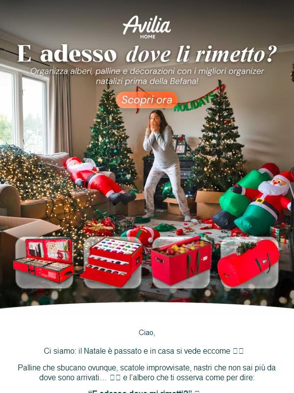 🎄 Ciao, il post-Natale è un caos? Ecco gli sconti che ti salvano la casa!