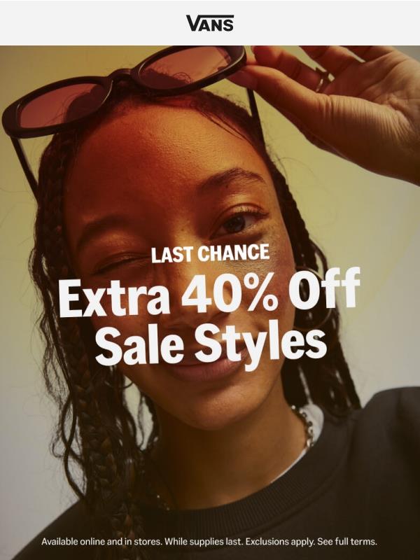 Ends today: End of the Season Sale