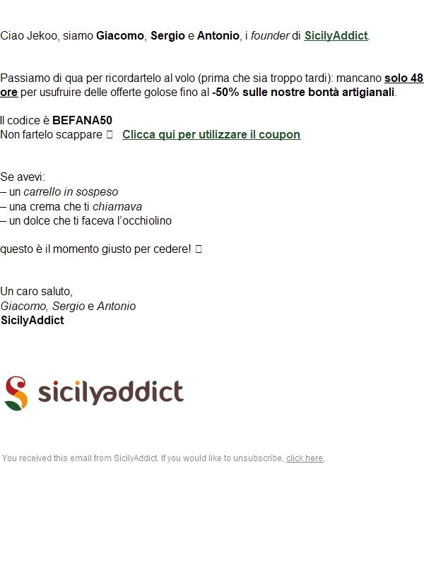 Un messaggio urgente dai founder ⏰