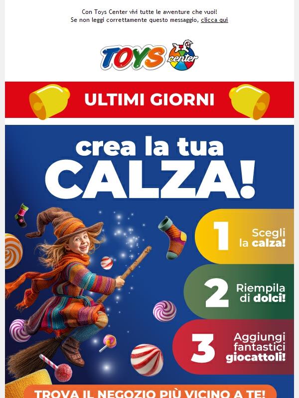 📢 Ultimi giorni 3x2 sui giochi di società e per creare la tua calza personalizzata!