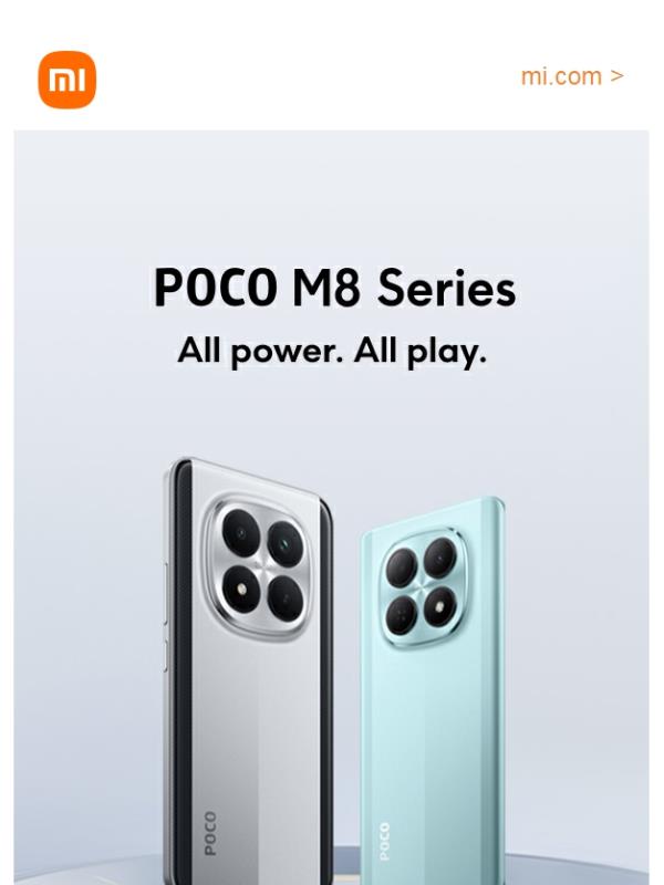 POCO M8 Series sta arrivando!