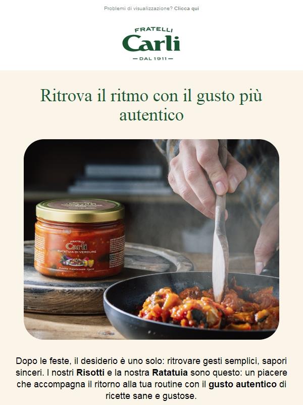 Benvenuto gennaio, con il gusto autentico!