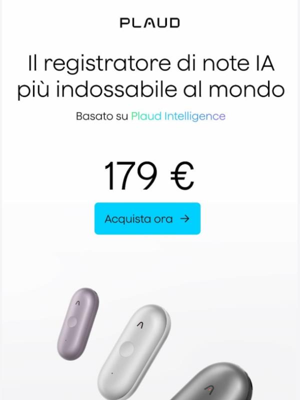 Presentiamo Plaud NotePin S 💡