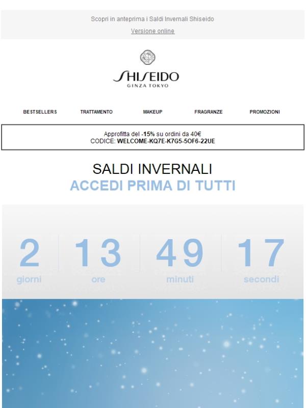 Solo per te: fino al -40% e un regalo a partire da 129€