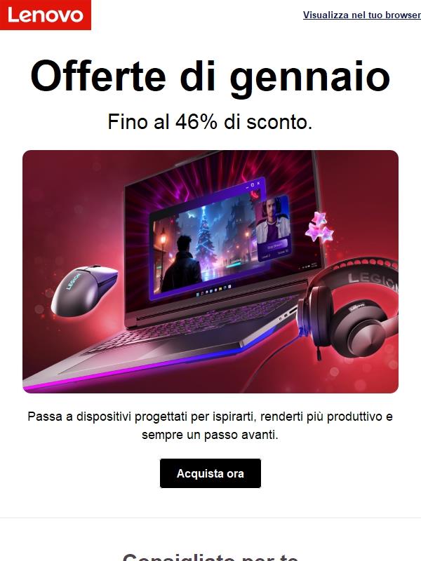 Scopri l'ultima tecnologia con offerte per partire dalla grande.