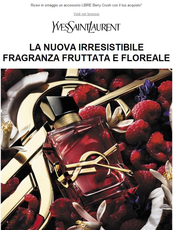 LIBRE Berry Crush: la nuova irresistibile fragranza fruttata e floreale