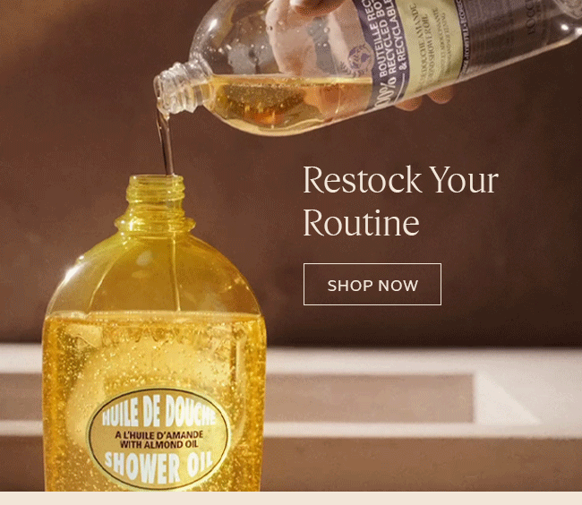 RESTOCK YOUR ROUTINE | SHOP NOW