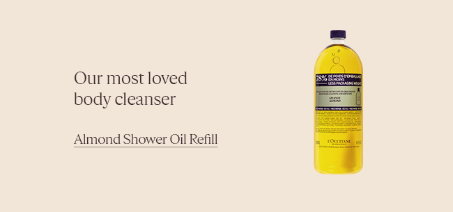 OUR MOST LOVED BODY CLEANSER | ALMOND SHOWER OIL REFILL