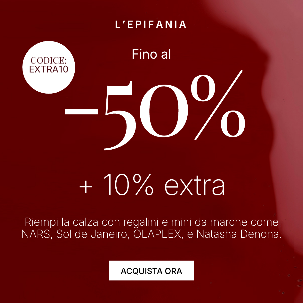 EXTRA 10 DI SCONTO