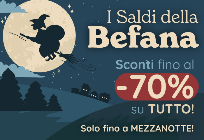 Sconti fino al - 70% su TUTTO