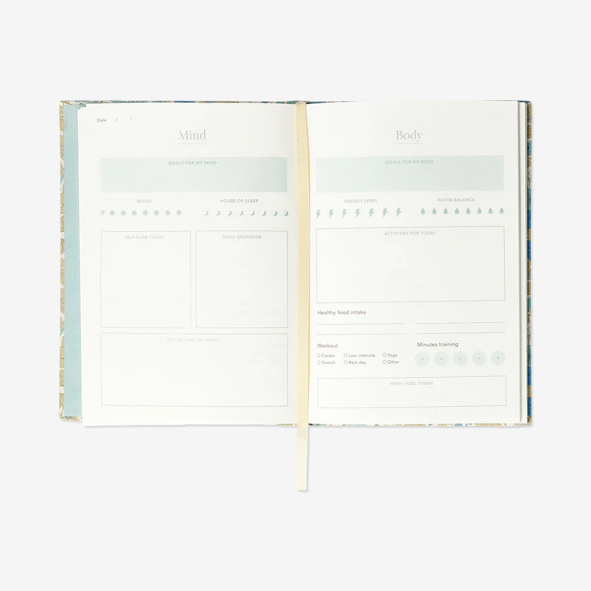 Floral wellness journal