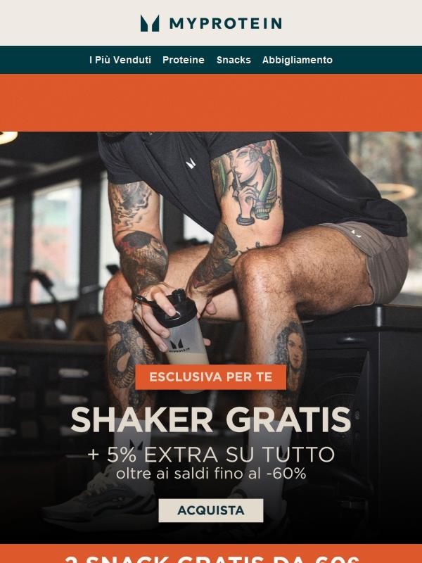 Ultima Chance ⏰ -5% Extra + Shaker Gratis