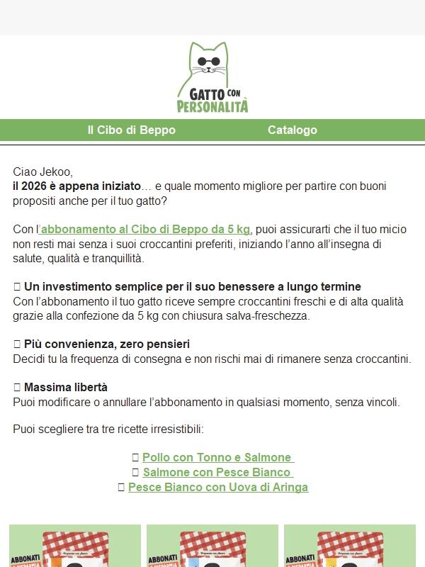 Inizia l'anno con il piede giusto