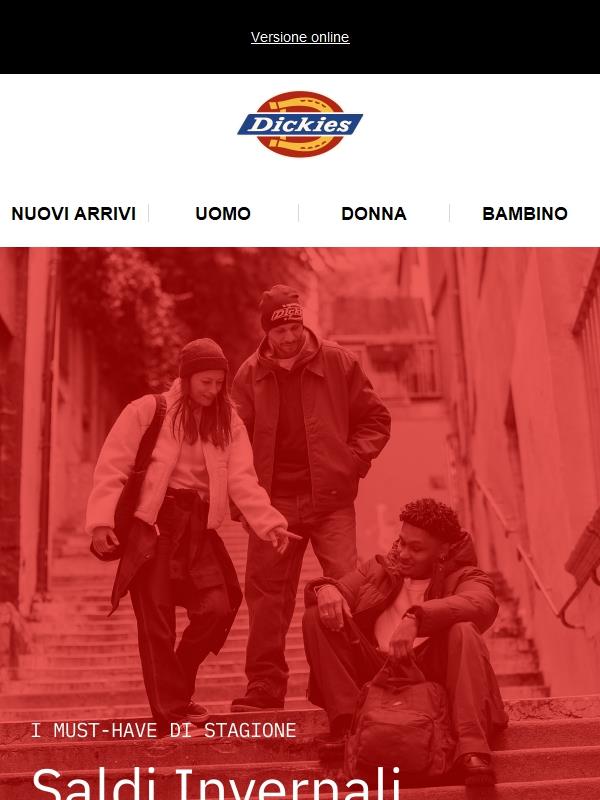 I nostri saldi invernali iniziano ora! ✨