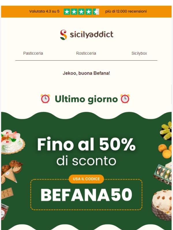 La Befana non aspetta 🎁