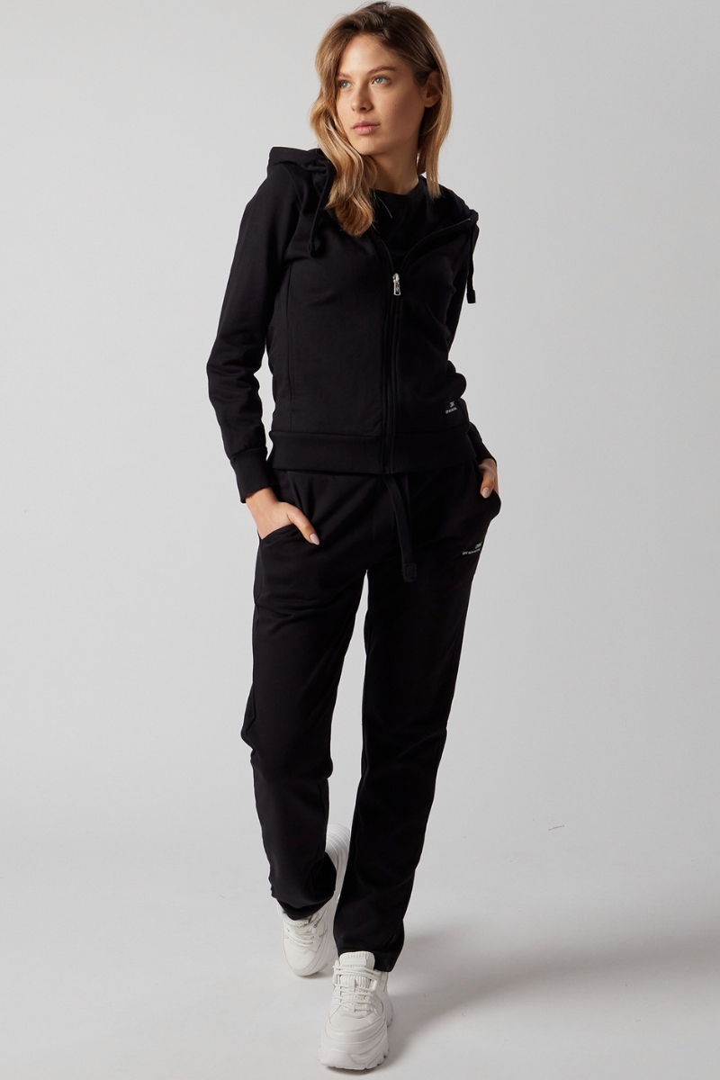 Set Felpa con Cappuccio e Zip + Joggers