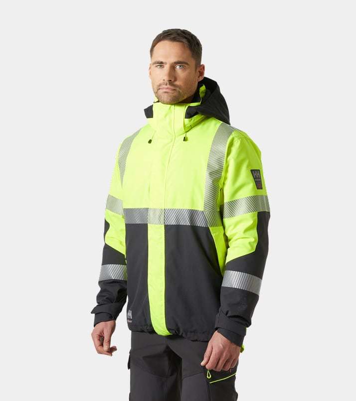 ICU Hi Vis Insulated Winter Jacket