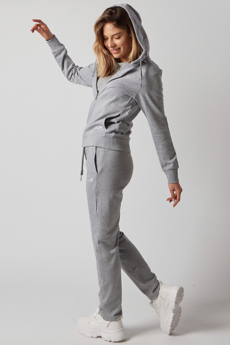 Set Felpa con Cappuccio e Zip + Joggers