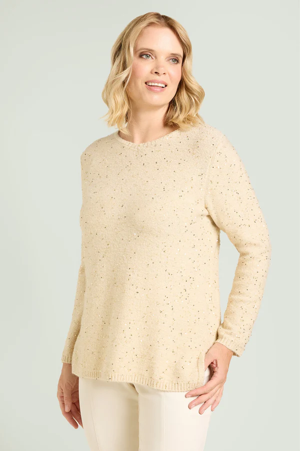 MAGLIA FULL PAILLETTES