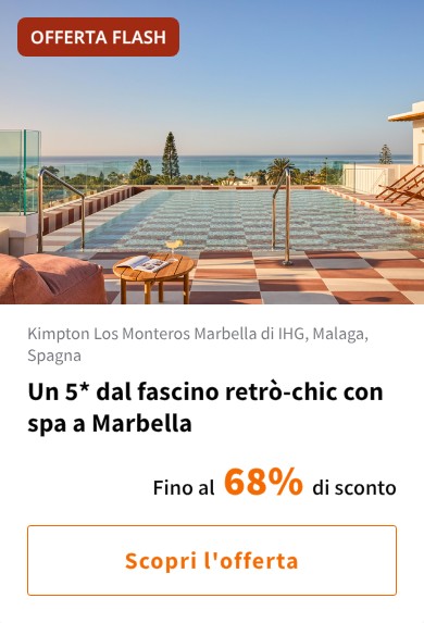 Un 5* dal fascino retrò-chic con spa a Marbella
