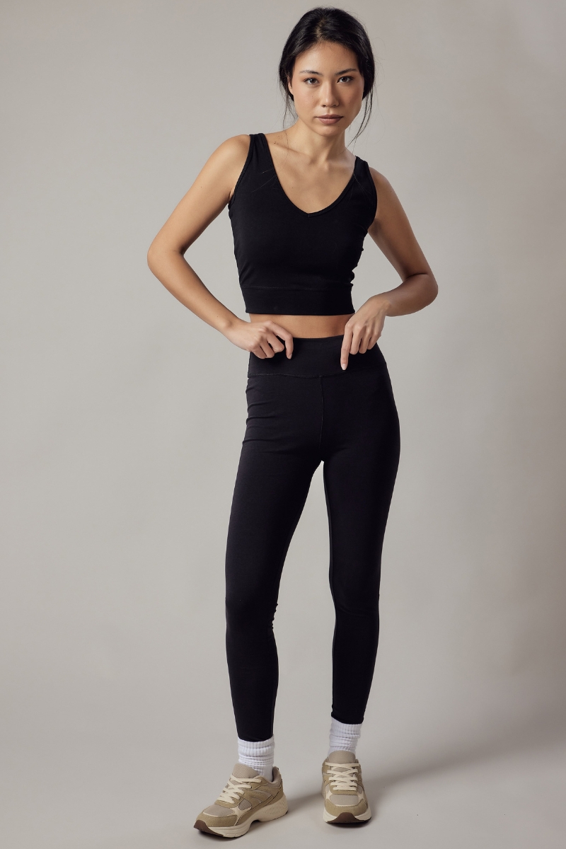 Set Active Leggings a Vita Alta + Top Sportivo