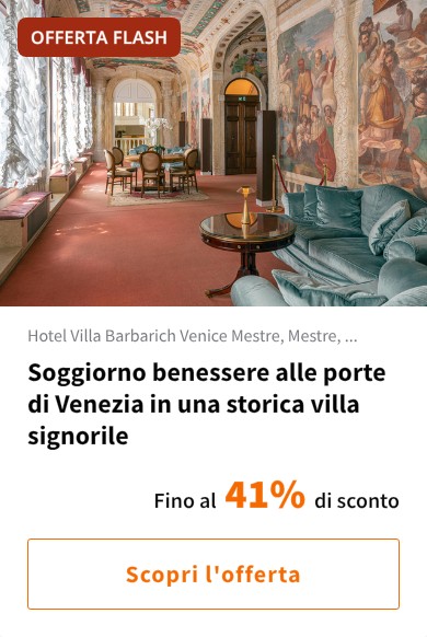 Soggiorno benessere alle porte di Venezia in una storica villa signorile