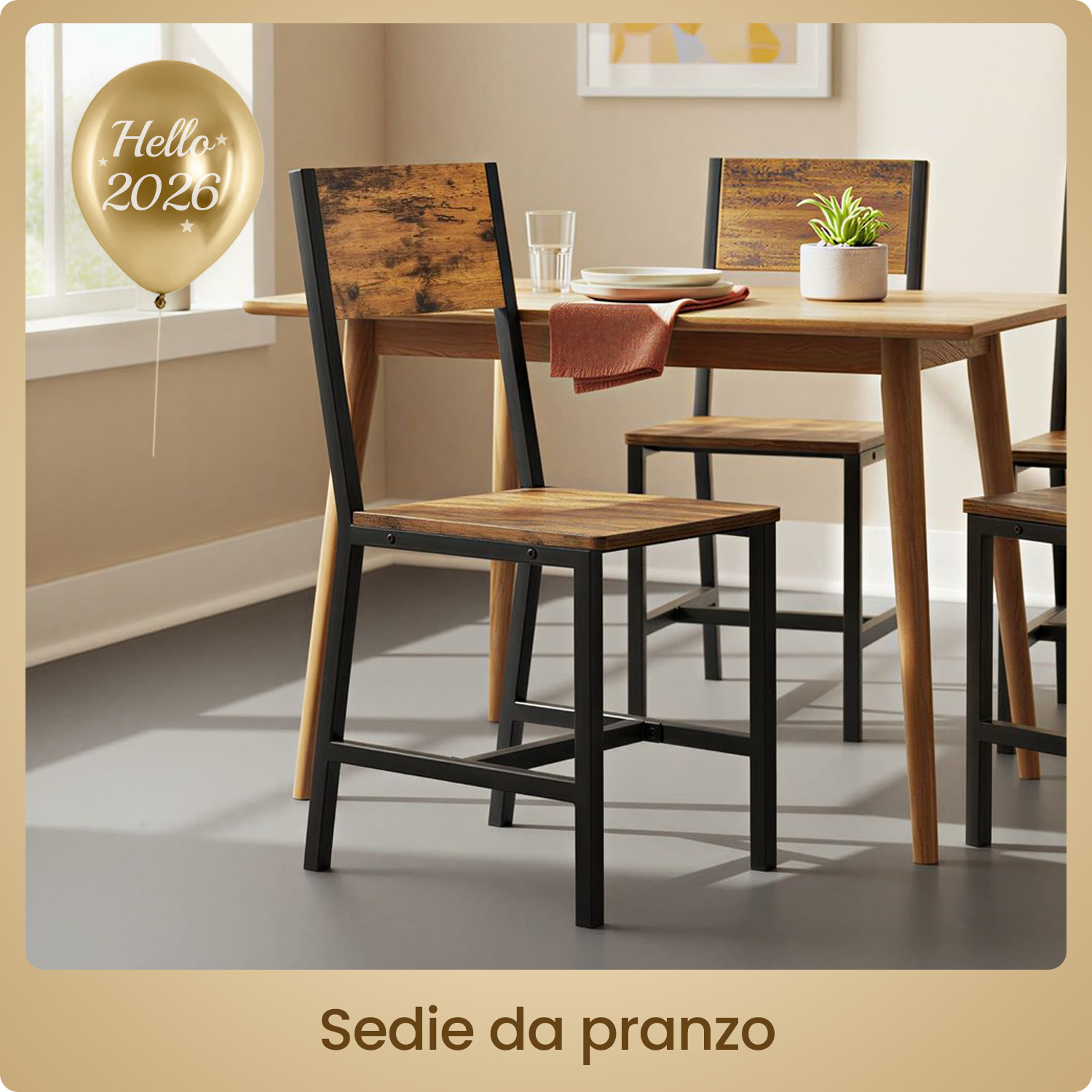 Sedie da pranzo