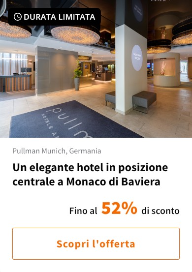Un elegante hotel in posizione centrale a Monaco di Baviera